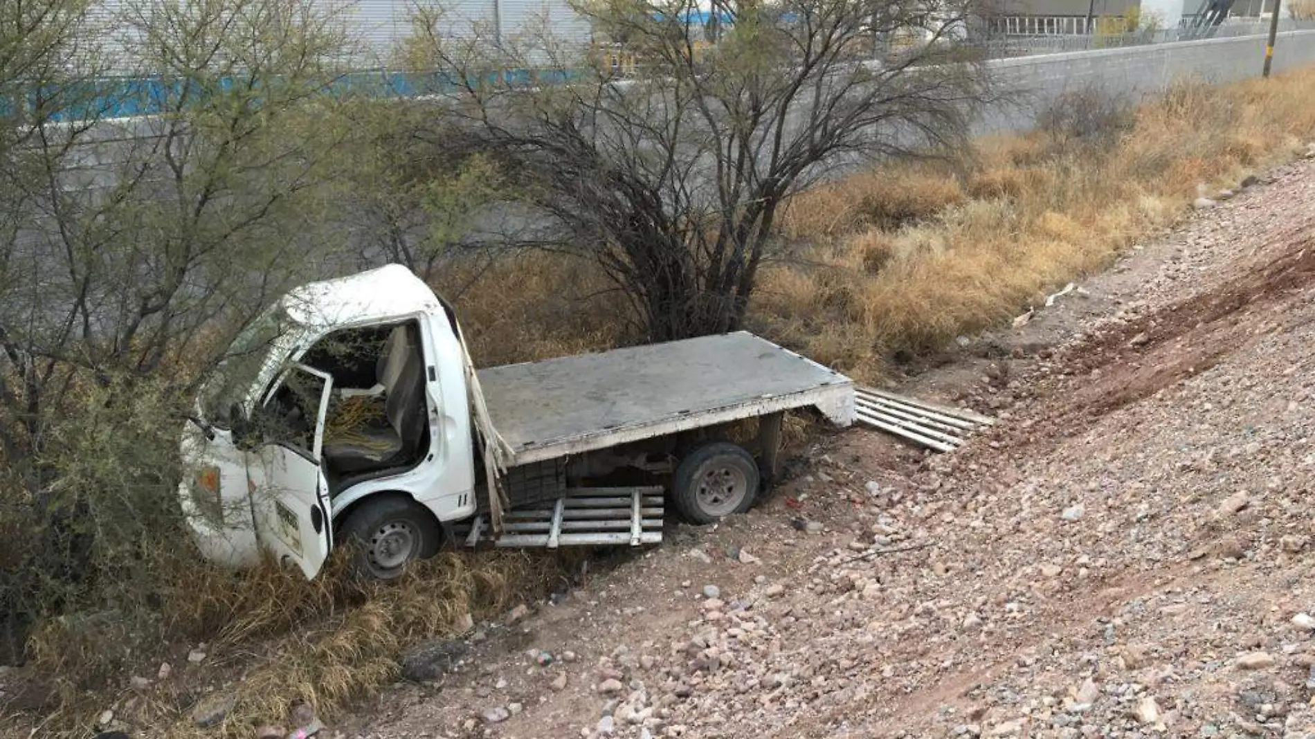 accidente en la carretera